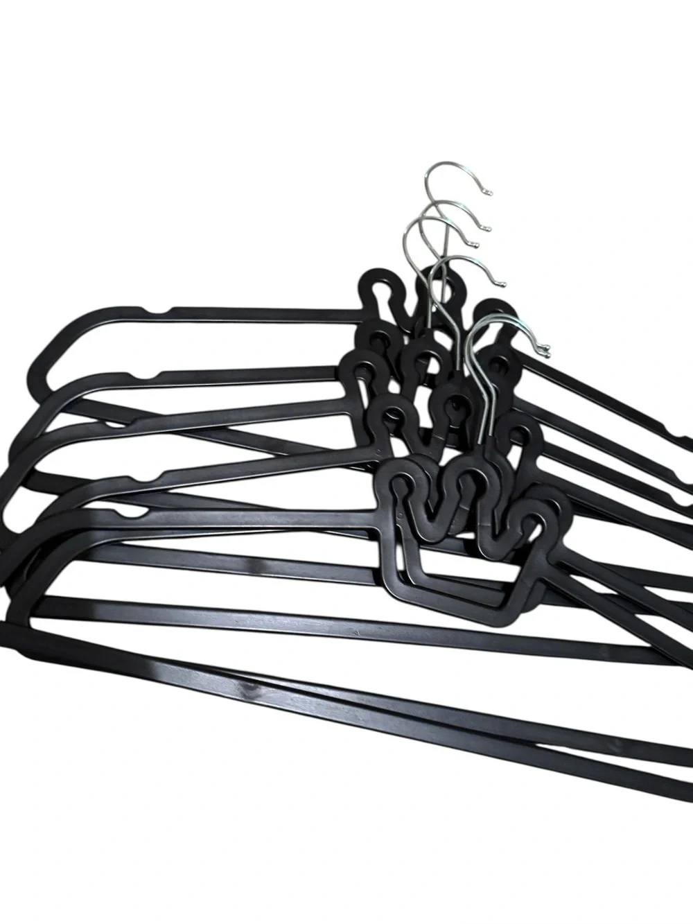 Juicy Couture Black Crown Hangers 6 Pack